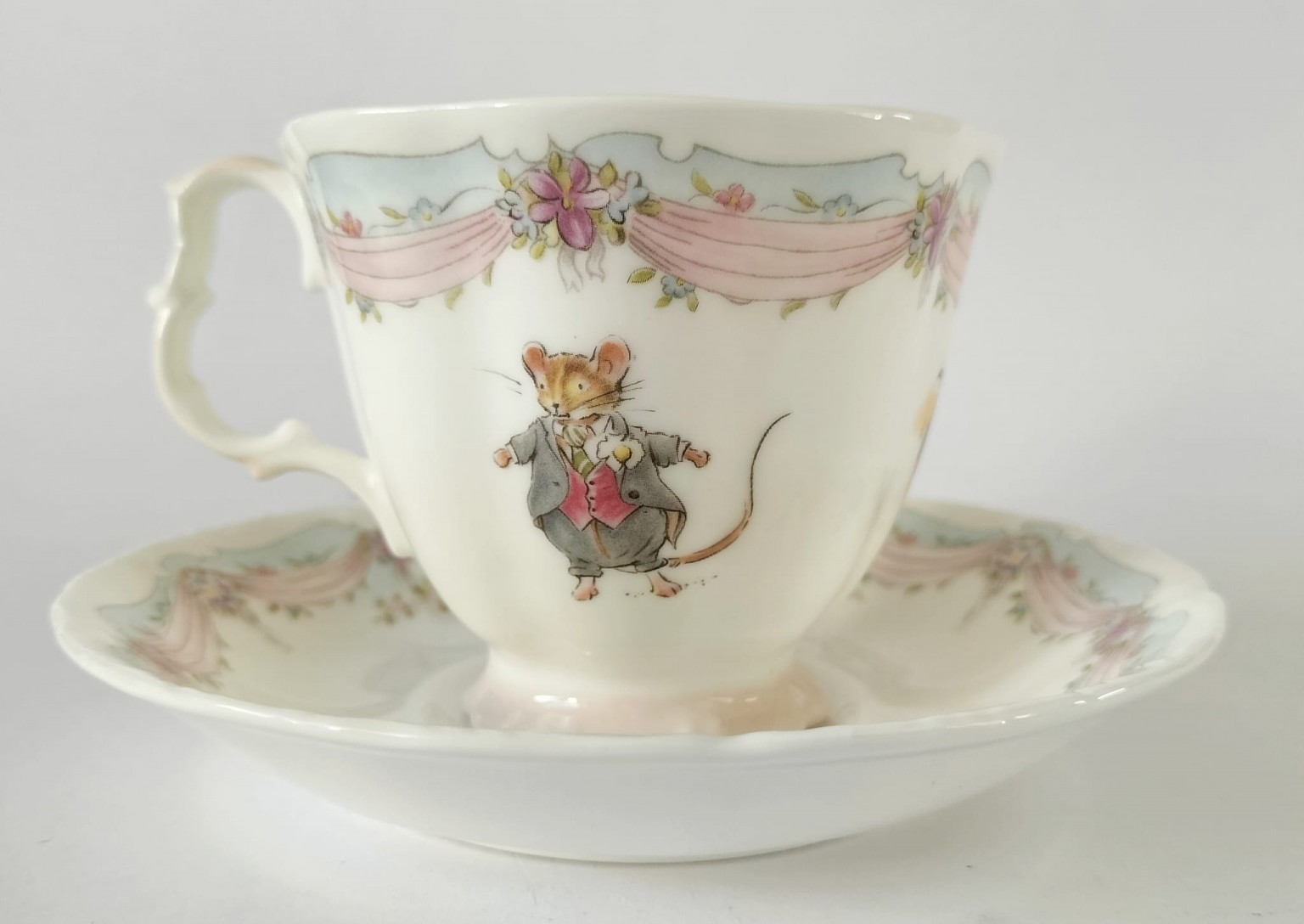 Royal Doulton Brambly Hedge THE WEDDING - Tea Cup, Saucer and Plate - Ruby  Lane